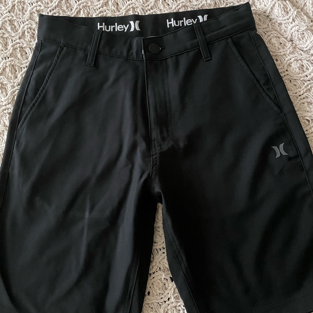 Hurley Black Men's Hybrid Performance Shorts